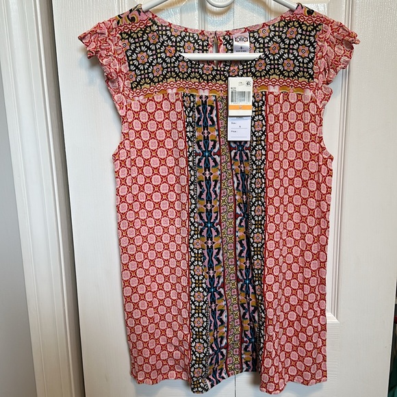 Bila Boho Flutter Sleeve Top - Picture 2 of 4